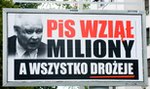 Wściekły Kaczyński na billboardach w całej Polsce!