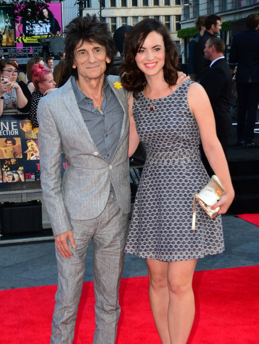 Ronnie Wood i Sally Humphreys