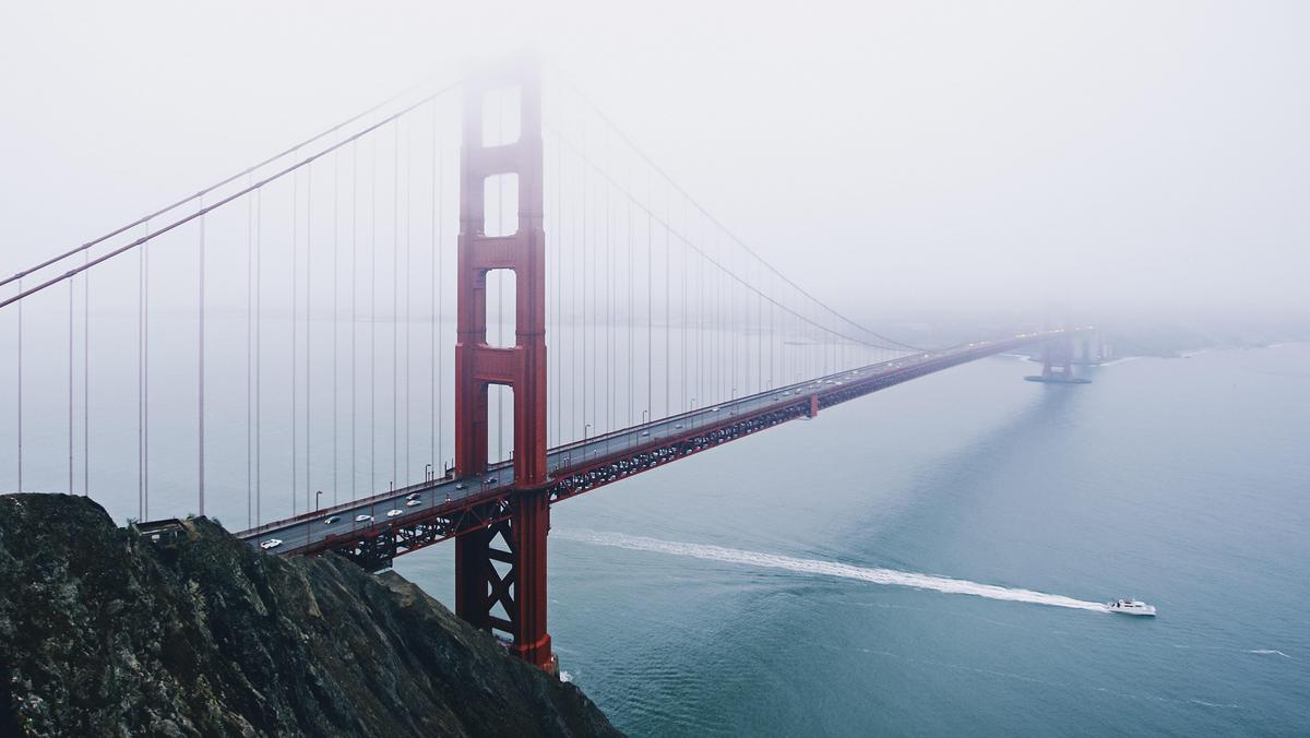 Golden Gate Bridge San Francisco architektura mosty