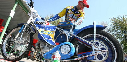 Gollob za późno zmienił motor