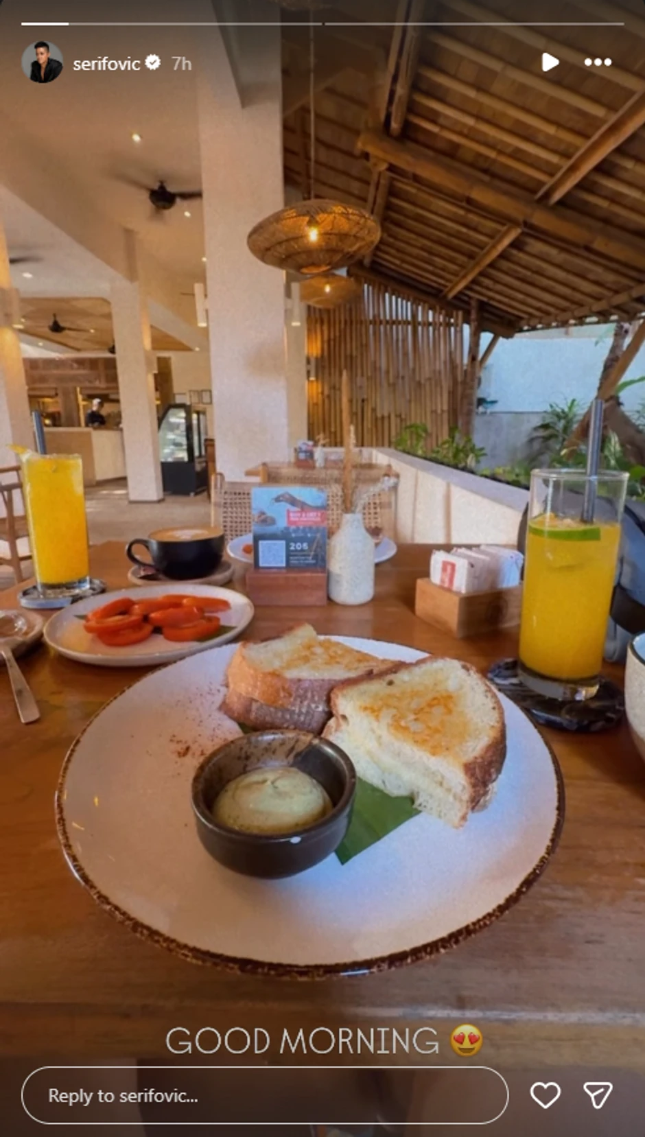 Doručak Marije Šerifović