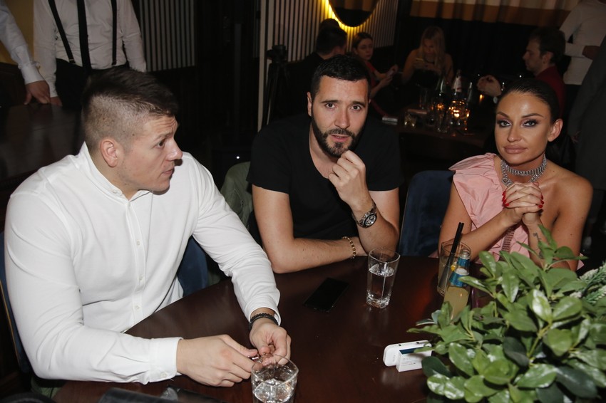 Sloba Radanović, Katarina Živković, Goran Lečić, promocija knjige Jelene Nikolić