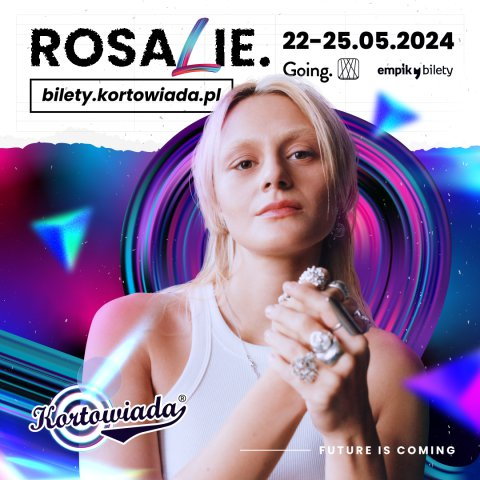 Kolejna wokalistka w line-upie Kortowiady – Rosalie. zagra na Plaży Kortowskiej!