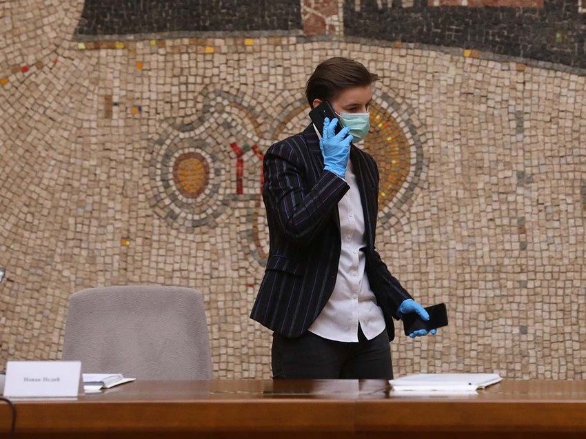 Na poslu u Nemanjinoj 11 redovna je samo premijerka Ana Brnabić
