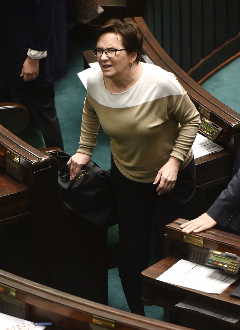 Ewa Kopacz, była premier i była przewodnicząca PO