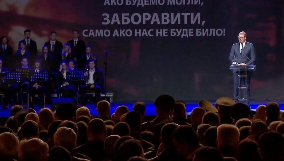 Predsednik Srbije obratio se prisutnim građanima