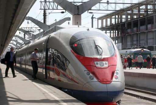 RUSSIA-GERMANY-TRAIN-SIEMENS-SAPSAN