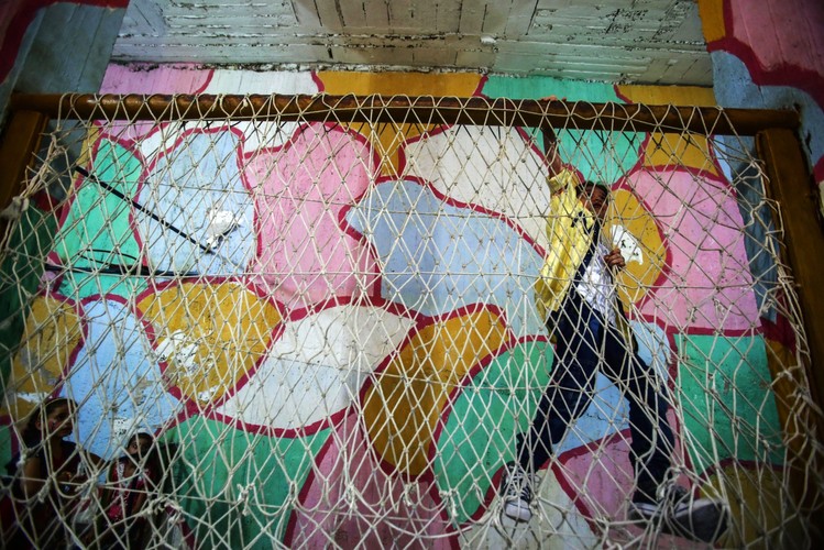 Park rozrywki w Erbeen we wschodniej Gucie, na przedmieściach Damaszku