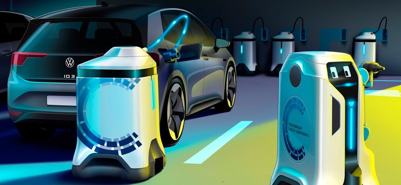 Rewolucja w garażu. Oto robot do ładowania samochodów elektrycznych