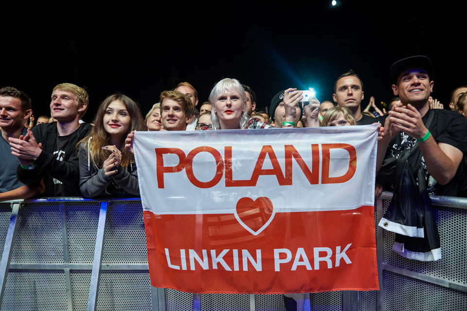 Koncert Linkin Park w Rybniku - publiiczność