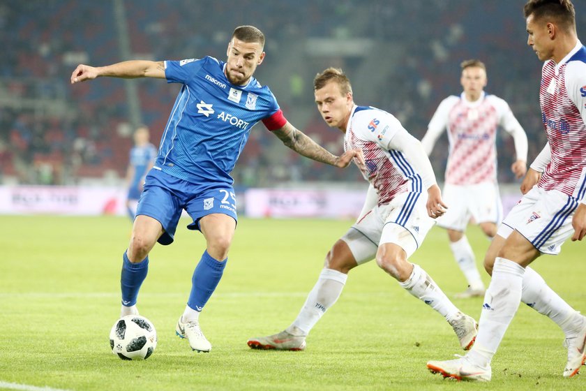 Pilka nozna. Ekstraklasa. Gornik Zabrze - Lech Poznan. 05.10.2018