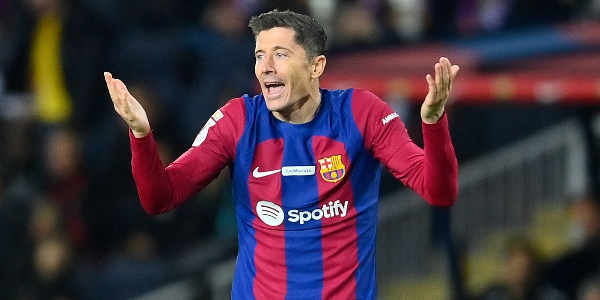 Barcelona bez Lewandowskiego w ostatniej kolejce Ligi Mistrzów.