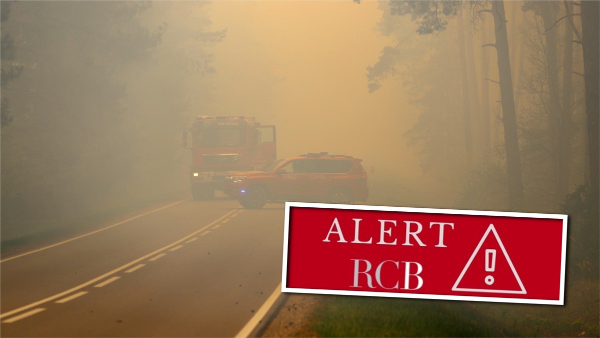 Ekstremalne zagrożenie pożarowe w Polsce. Rozesłano alerty RCB do Polaków