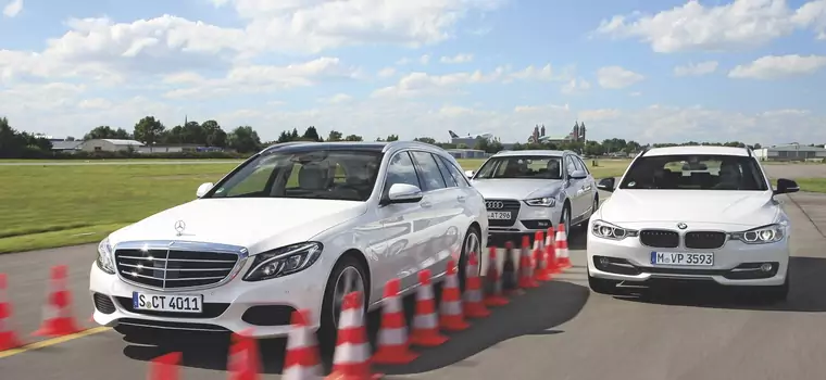 Porównanie w klasie premium: Audi A4 Avant, BMW 320d Touring, Mercedes klasy C kombi