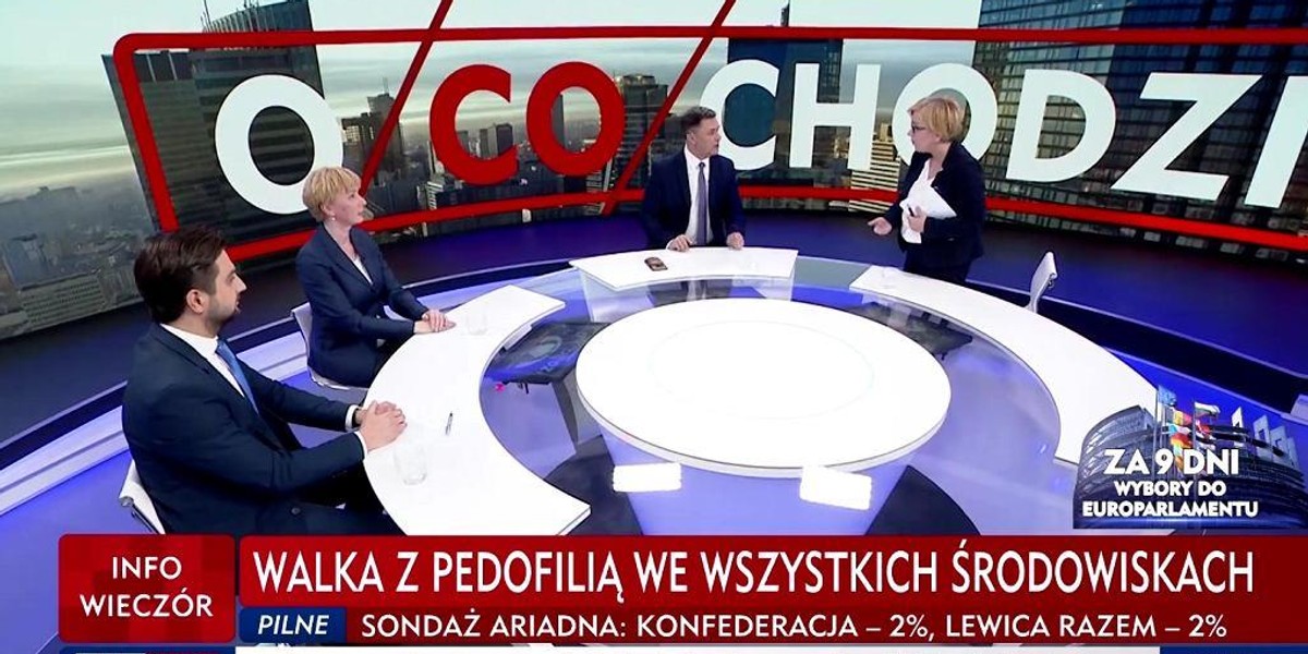 Awantura w programie „O co chodzi”