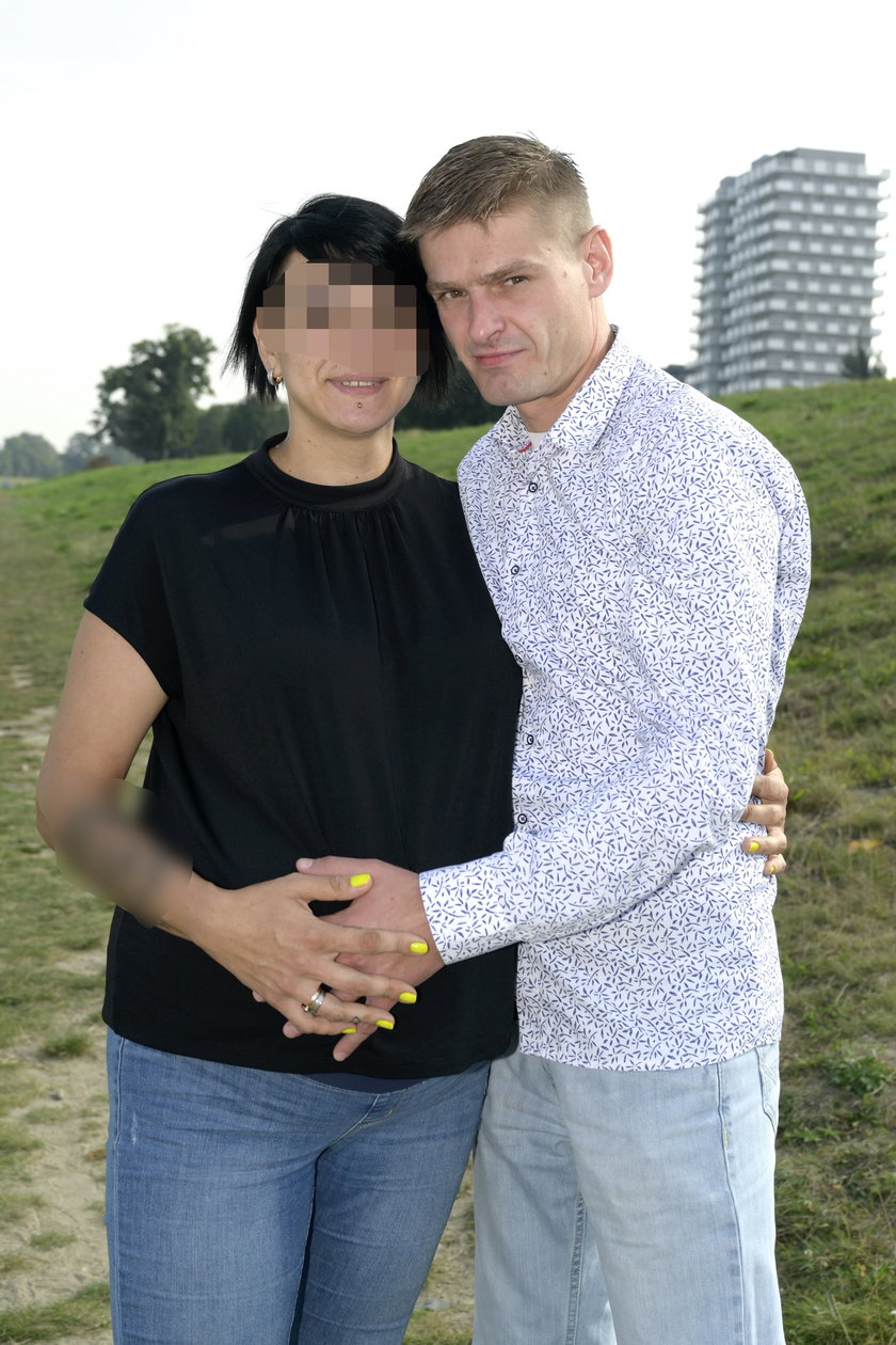 Tomasz Komenda ze swoją byłą partnerką Anną.