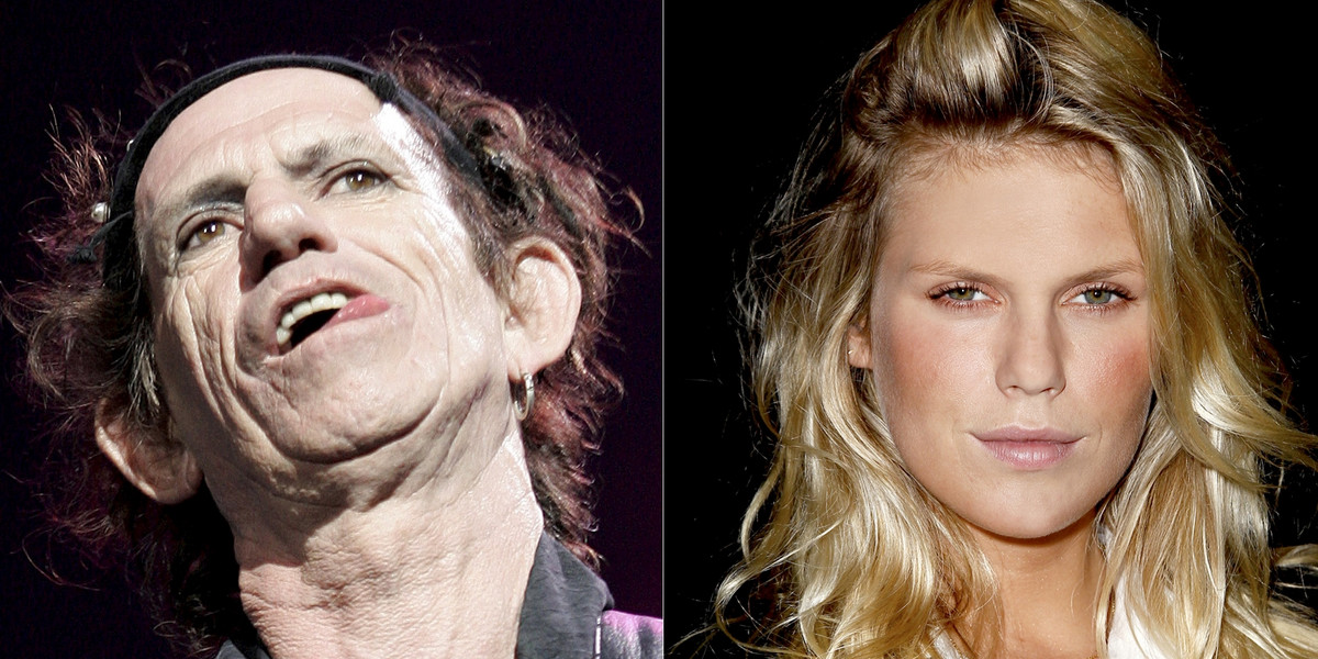 Keith Richards i Alexandra Richards.