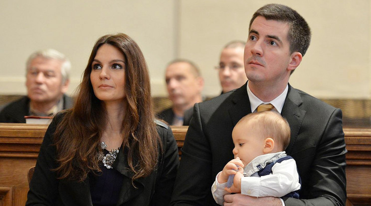 A fiatal politikus, Kocsis Máté és felesége három gyermeket szeretne / Fotó: Facebook