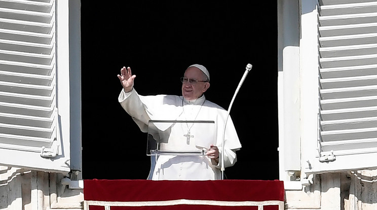Ferenc pápa / Fotó: AFP