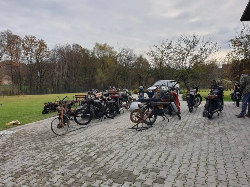 Czchów. Spłonęło 30 zabytkowych motocykli wartych majątek