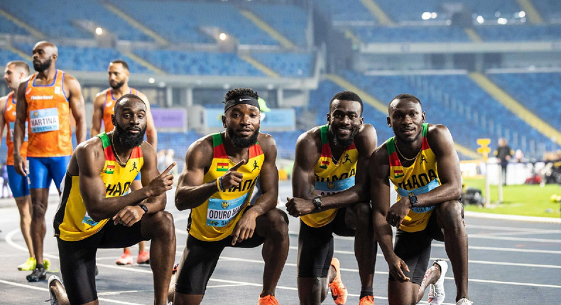 World Athletic Champs: Ghana’s 4x100m relay team misses out on medal after finishing 5th 