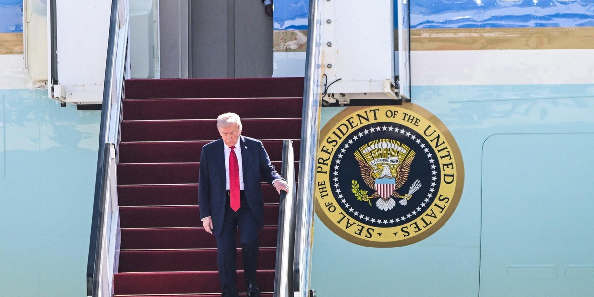 Prezydent USA Donald Trump.