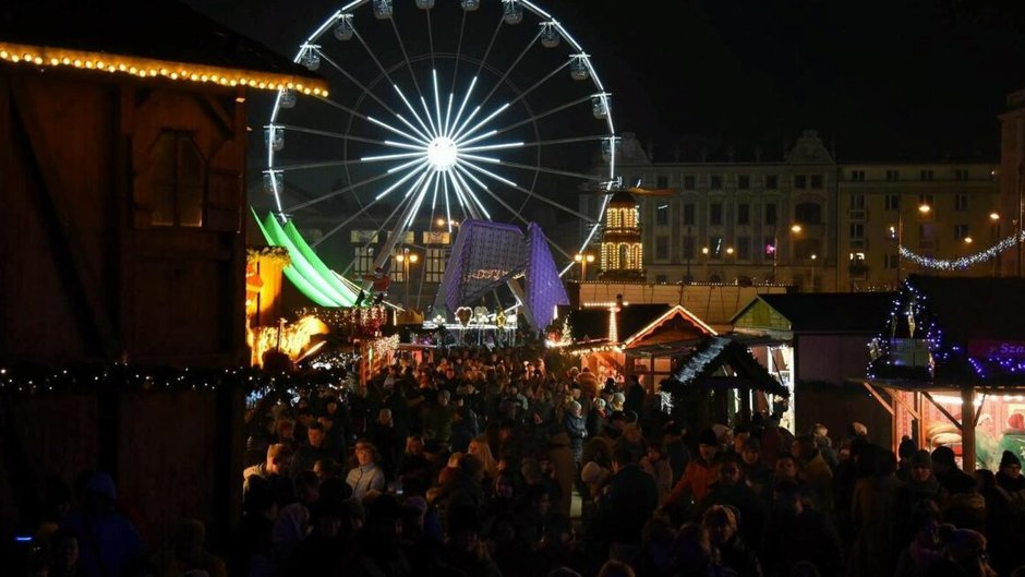 Betlejem Poznańskie na Placu Wolności fot. UMP