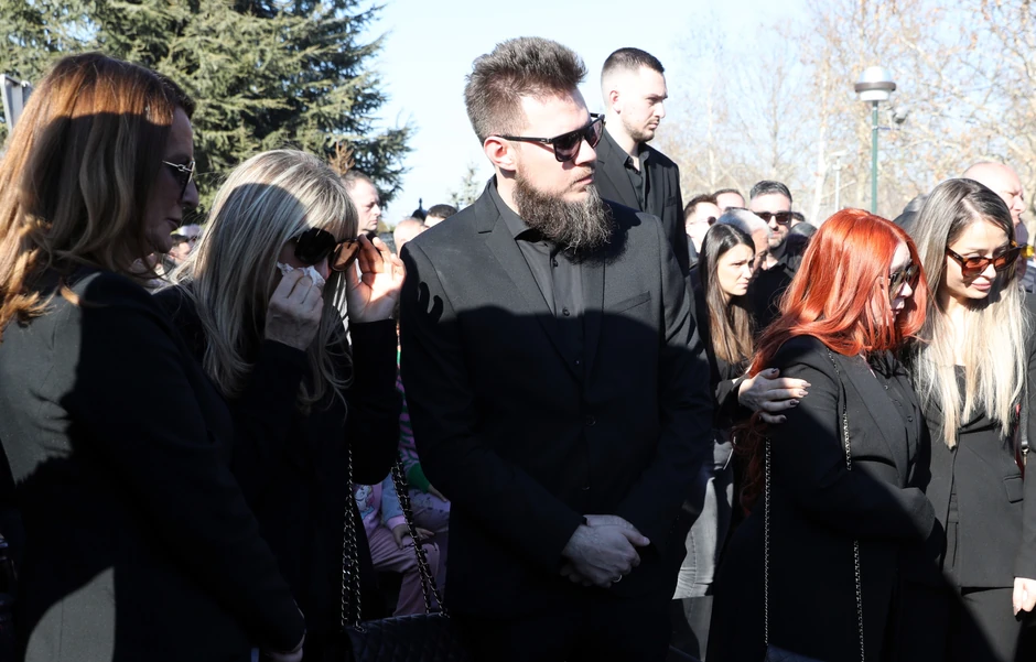 Sahrana Saše Popovića 