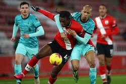 Liverpool przegrał drugi mecz w sezonie. Cały mecz Bednarka