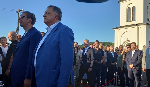 Vučić i Dodik u Sitnici kod Ribnika