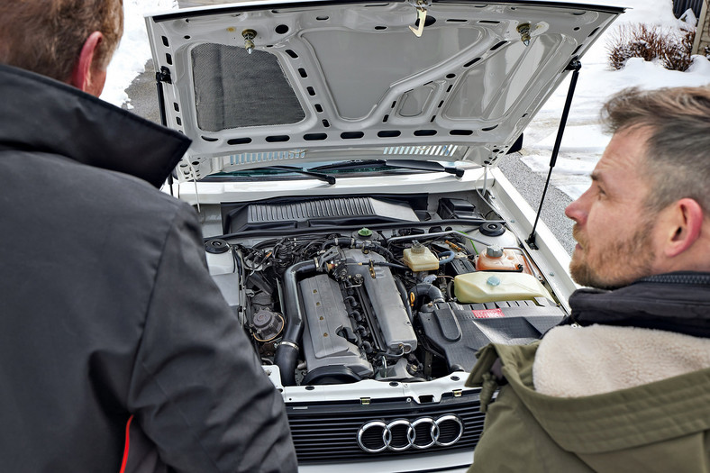 Odbudowane Audi quattro Waltera Röhrla