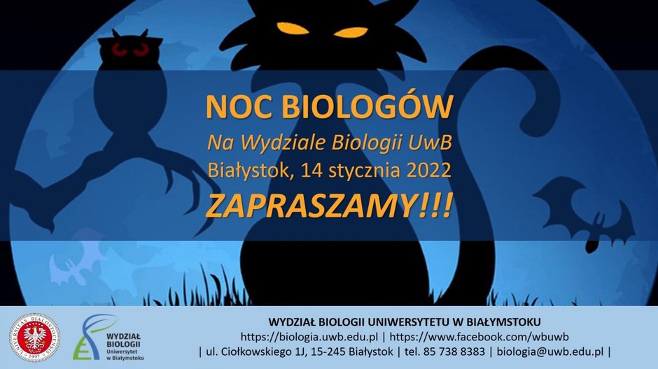 Noc biologów na UwB