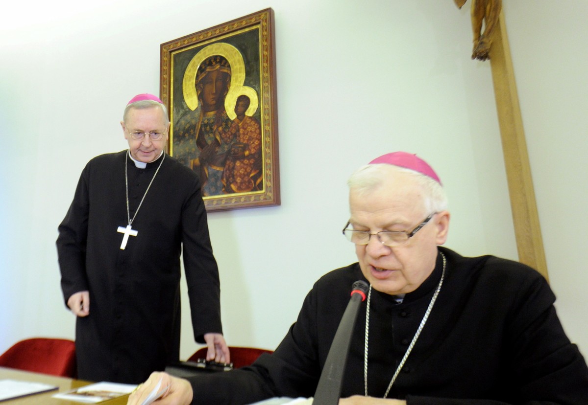 Abp Stanisław Gądecki i abp Józef Michalik