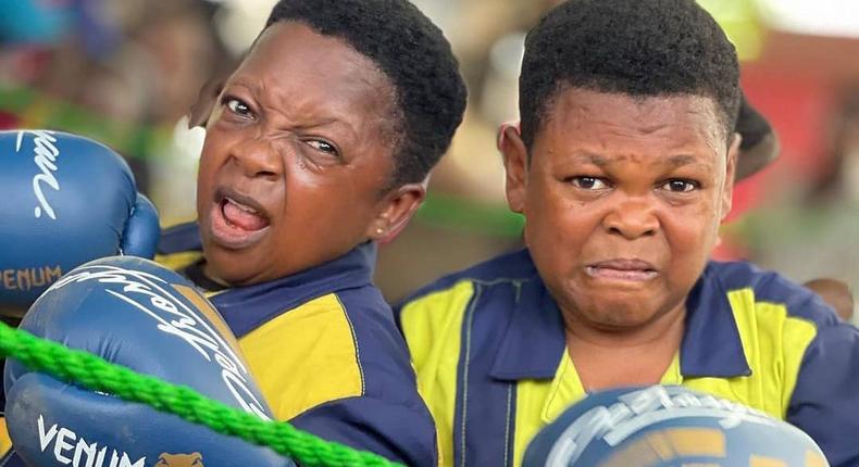 Chinedu Ikedieze and Osita Iheme in 'Fatty & Sons' sitcom [Instagram/@fattyandsonsseries]