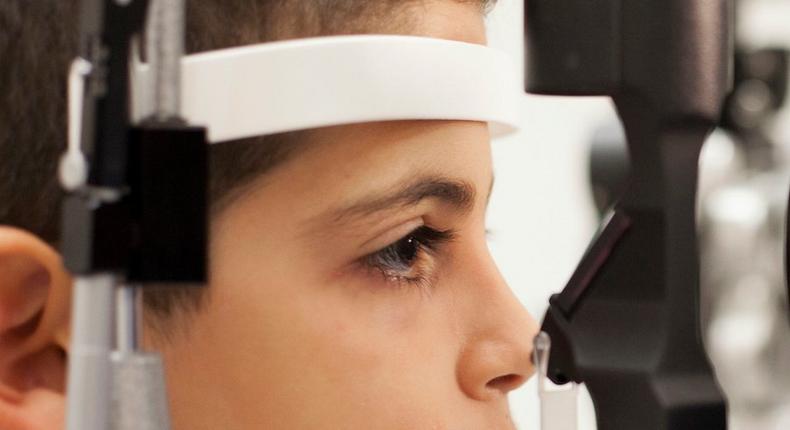 Gene therapy hereditary blindness eye exam