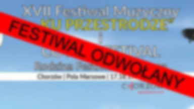 Festiwal Muzyczny "Ku Przestrodze" nie odbędzie się