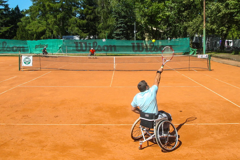 Turniej tenisa na wózkach odbył się w Poznaniu