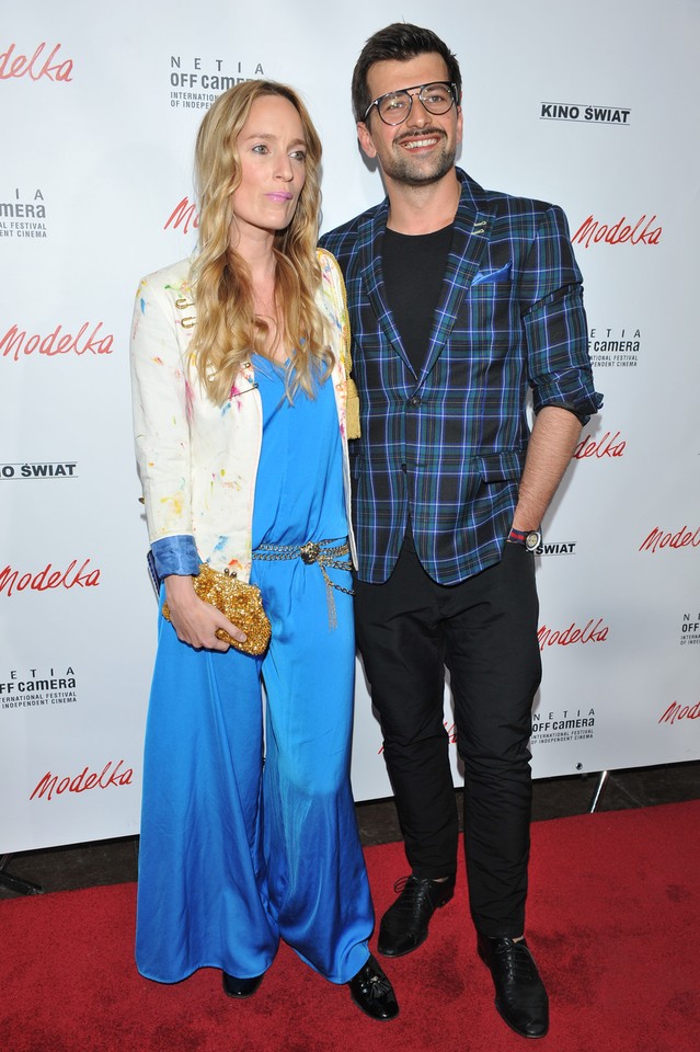 Renata Kaczoruk i Monika Olejnik na premierze filmu "Modelka" - Plejada.pl