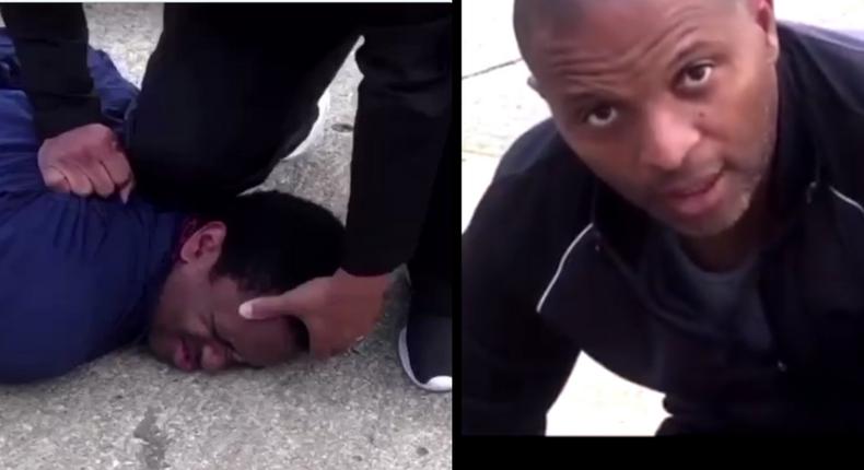 Father trains son on how to survive brutality by civilian-unfriendly police officers (video)