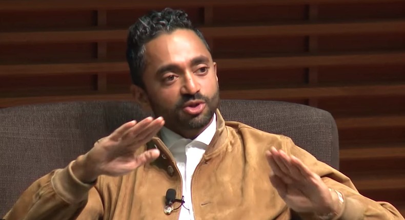 Chamath Palihapitiya.