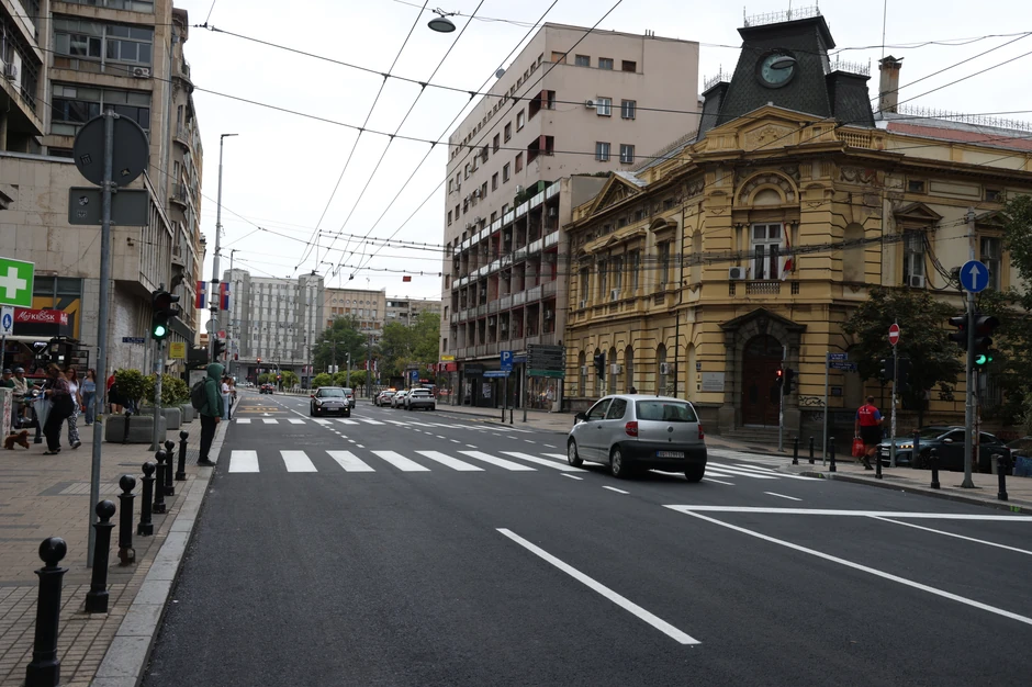 Ulice u centru Beograda, nakon završenih radova, ponovo otvorene za saobraćaj