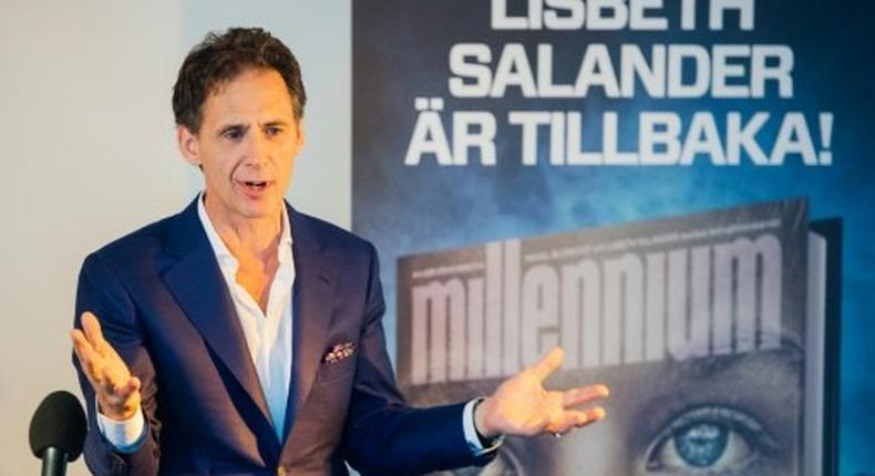 The fifth book in the Millennium crime series does not yet have an English title but its Swedish title translates as The Man Who Searched for his Shadow, and is authored by David Lagercrantz (pictured)