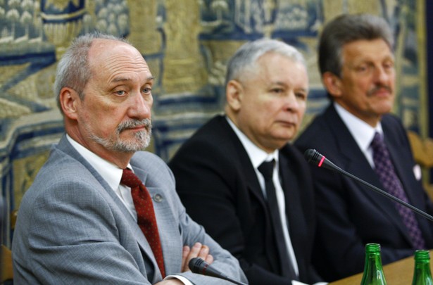 Antonie Macierewicz i Jarosław Kaczyński