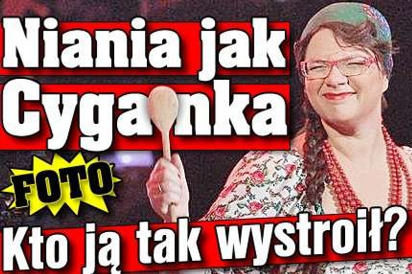 Dorota Zawadzka jak Cyganka. Kto ją tak wystroił?