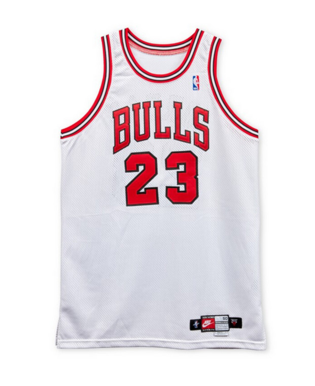 Michael Jordan 1998 "The Last Dance" Chicago Bulls. Podpisana i noszona koszulka