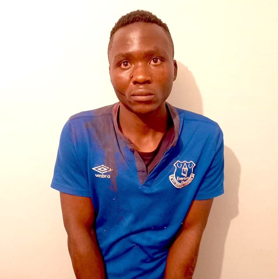 20-year-old Masten Milimu Wanjala who was arrested over kidnapping and murder of two children in Shauri Moyo, Nairobi County
