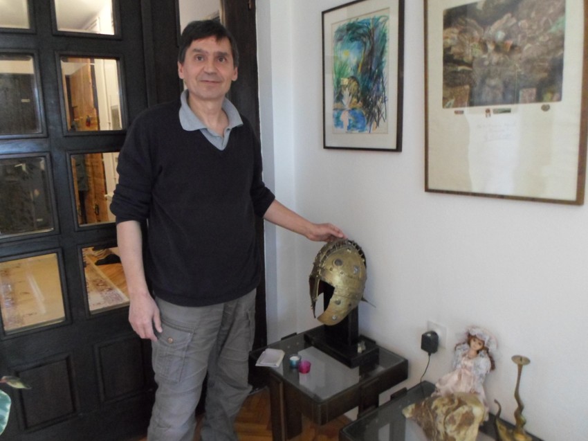 ISKOVAO I REPLIKU ZLATNOG ŠLEMA: Lazar Kontantinović