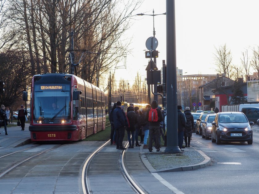 Czarny dzień MPK w Łodzi. Tramwaje nie kursowały na Retkinię