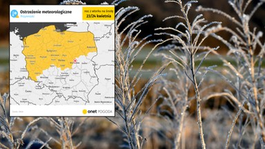 Mapa ostrzeżeń płonie na żółto. Arktyczny mróz nie chce opuścić Polski