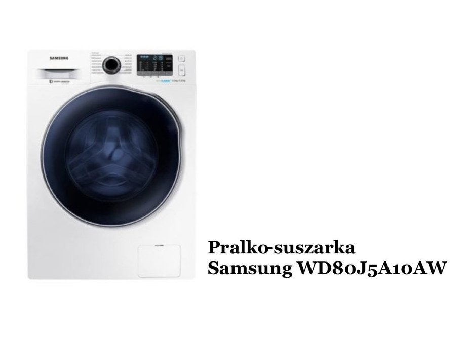 Pralko suszarka Samsung WD80J5A10AW